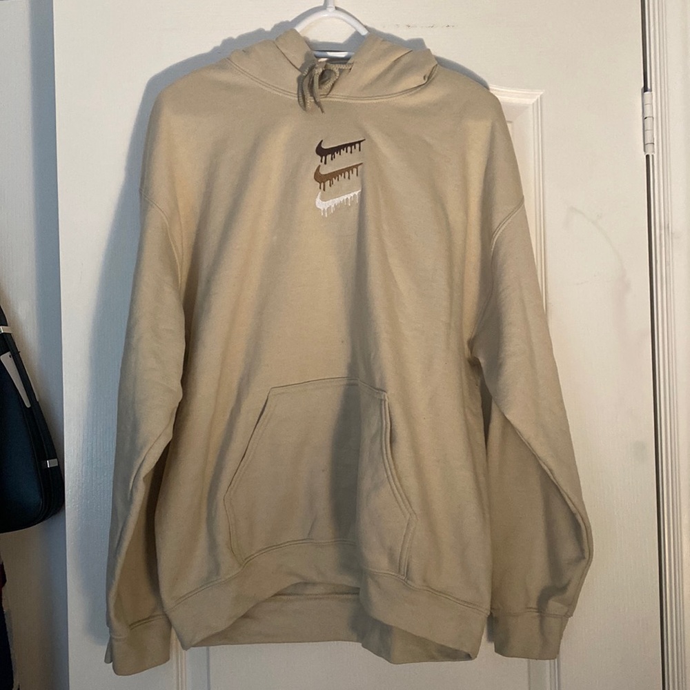 Nike custom embroidered hoodie